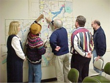 Citizens Involved in Mingo Creek Planning Meeting